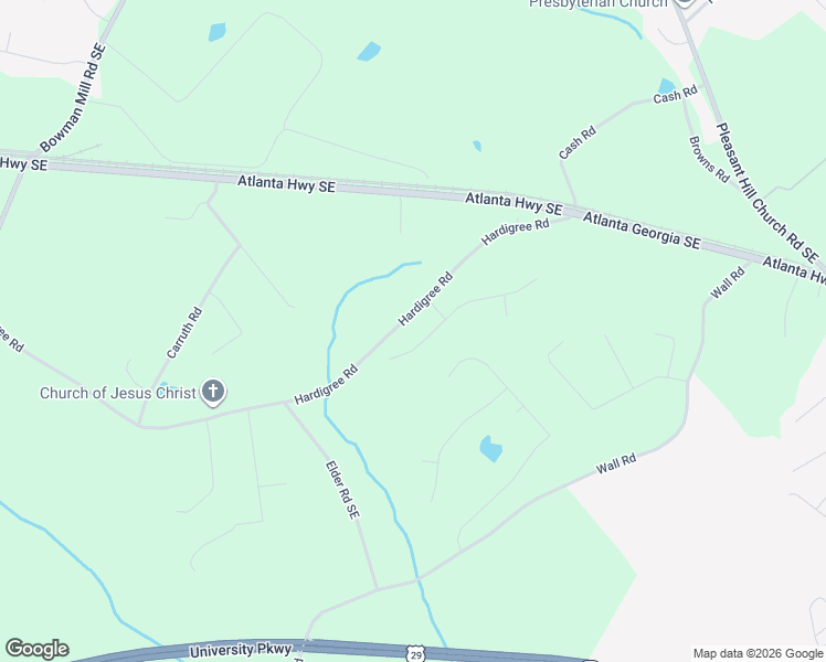 map of restaurants, bars, coffee shops, grocery stores, and more near 1608 Phillipsburg Drive in Winder