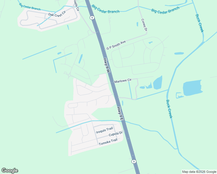 map of restaurants, bars, coffee shops, grocery stores, and more near 504 Shellbark Drive in Longs