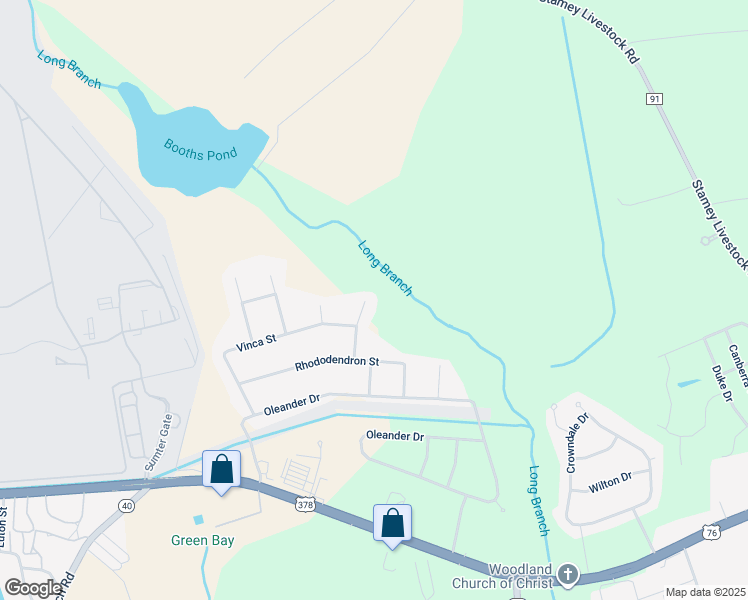 map of restaurants, bars, coffee shops, grocery stores, and more near 1898 Lirope Way in Sumter