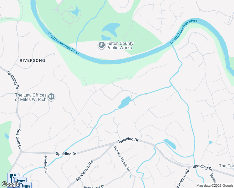 map of restaurants, bars, coffee shops, grocery stores, and more near 3814 Teesdale Court in Atlanta