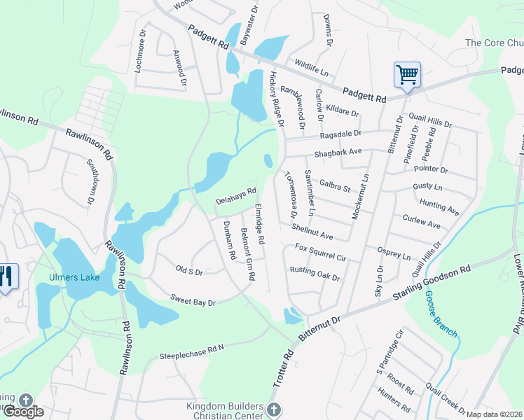 map of restaurants, bars, coffee shops, grocery stores, and more near 3320 Trotter Road in Columbia