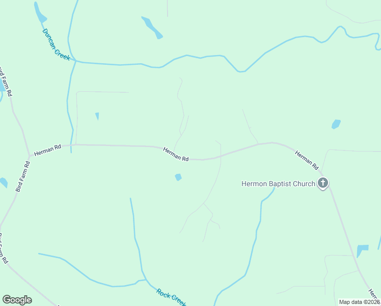 map of restaurants, bars, coffee shops, grocery stores, and more near 2316 Herman Road in Jasper