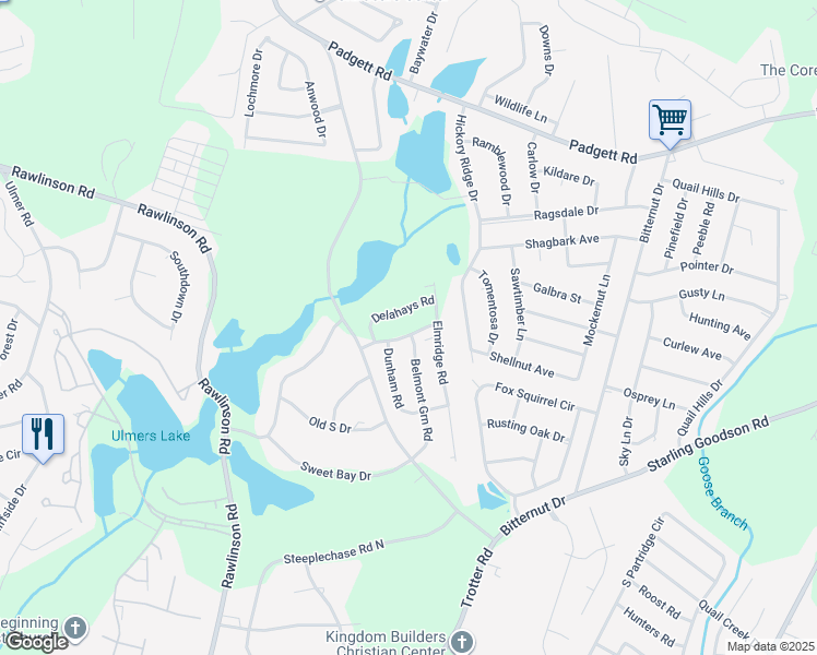 map of restaurants, bars, coffee shops, grocery stores, and more near 3320 Trotter Road in Columbia