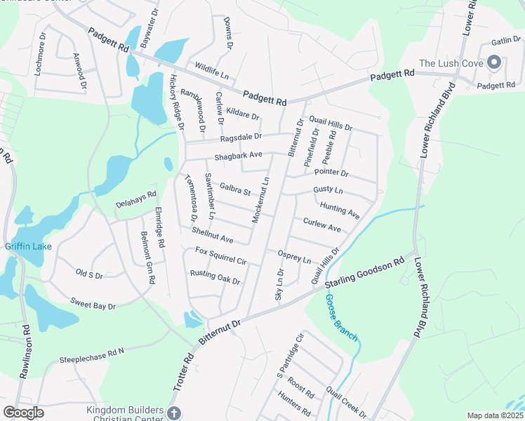 map of restaurants, bars, coffee shops, grocery stores, and more near 513 Mockernut Lane in Columbia