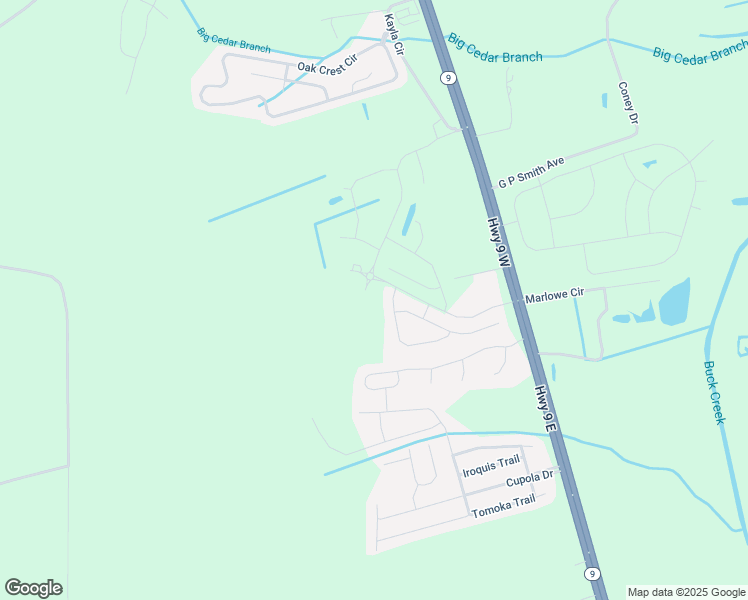 map of restaurants, bars, coffee shops, grocery stores, and more near 716 Hackberry Way in Longs