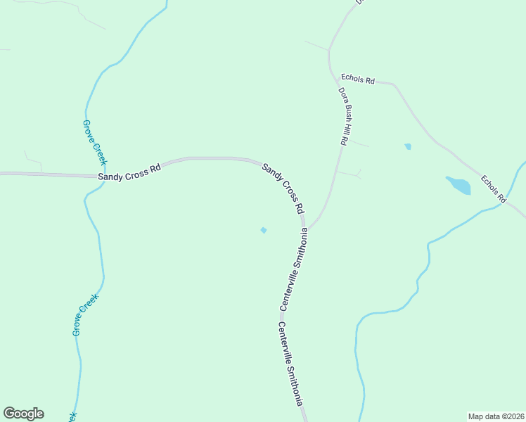 map of restaurants, bars, coffee shops, grocery stores, and more near 1295 Sandy Cross Road in Comer