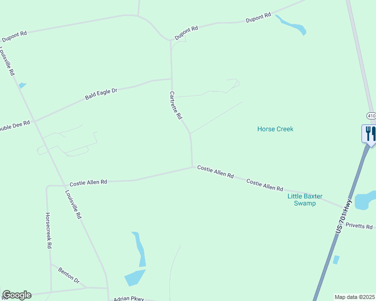 map of restaurants, bars, coffee shops, grocery stores, and more near in Adrian