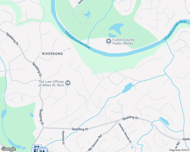 map of restaurants, bars, coffee shops, grocery stores, and more near 10 Sherington Place in Atlanta