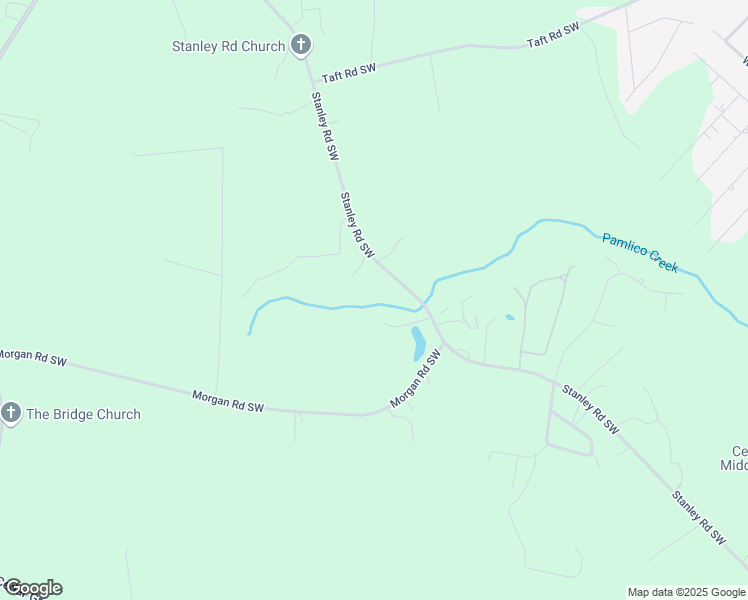 map of restaurants, bars, coffee shops, grocery stores, and more near 2675 Jessica Lane Southwest in Brunswick County