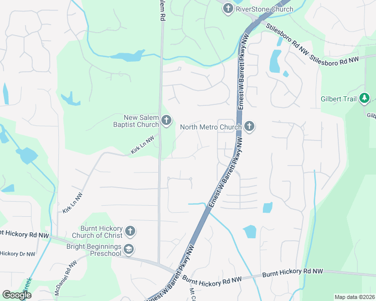 map of restaurants, bars, coffee shops, grocery stores, and more near 2251 Salient Road in Marietta