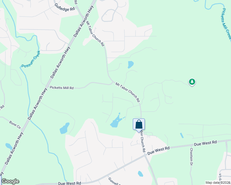 map of restaurants, bars, coffee shops, grocery stores, and more near 270 Sentry Ridge in Dallas