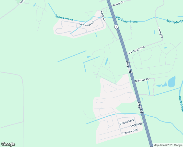 map of restaurants, bars, coffee shops, grocery stores, and more near 1363 Highway 9 East in Longs