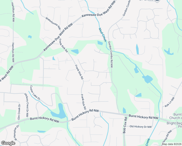 map of restaurants, bars, coffee shops, grocery stores, and more near 2925 Fallwood Drive Northwest in Marietta