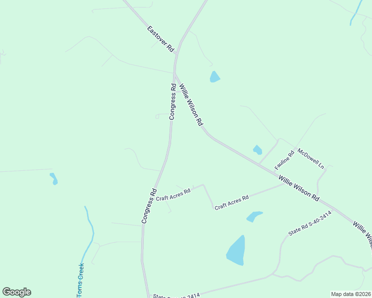 map of restaurants, bars, coffee shops, grocery stores, and more near 1527 Congress Road in Eastover
