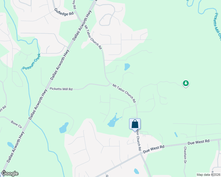 map of restaurants, bars, coffee shops, grocery stores, and more near 270 Sentry Ridge in Dallas