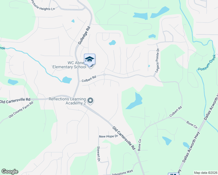 map of restaurants, bars, coffee shops, grocery stores, and more near 48 Unicoi Court in Dallas