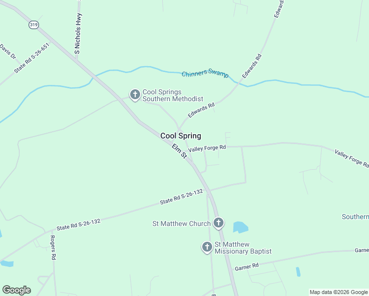 map of restaurants, bars, coffee shops, grocery stores, and more near 3255 South Carolina 319 in Aynor