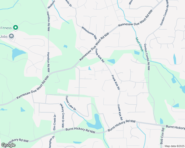 map of restaurants, bars, coffee shops, grocery stores, and more near 771 Phil Haven Lane in Kennesaw
