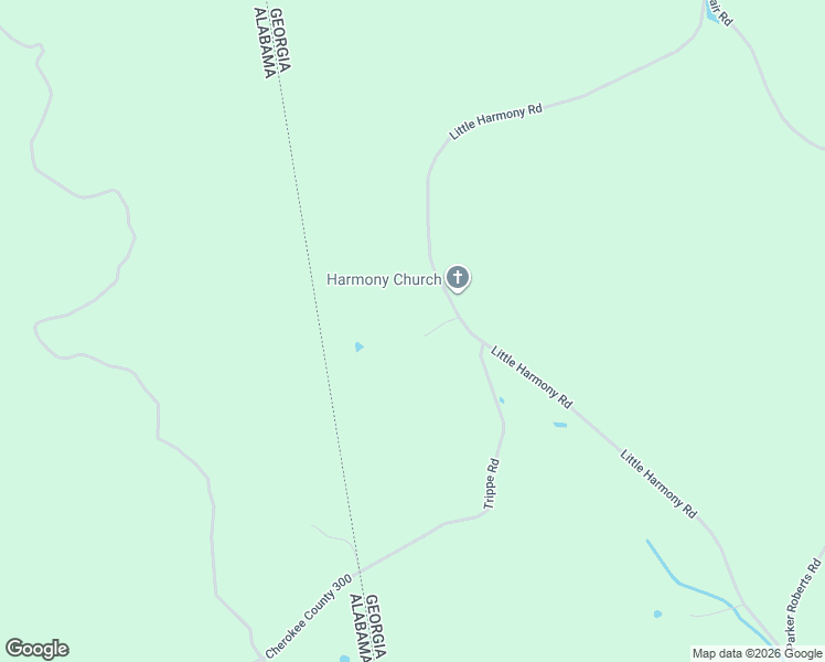 map of restaurants, bars, coffee shops, grocery stores, and more near 885 Little Harmony Road in Cedartown