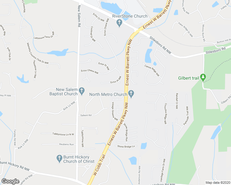 map of restaurants, bars, coffee shops, grocery stores, and more near 914 Village Greene Northwest in Marietta