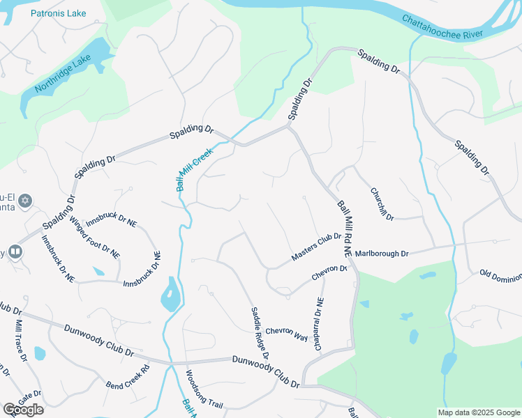 map of restaurants, bars, coffee shops, grocery stores, and more near 7690 Classic Way in Atlanta