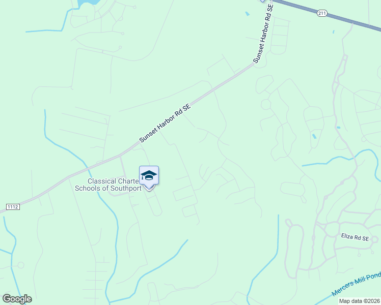 map of restaurants, bars, coffee shops, grocery stores, and more near 2057 Shorebird Road Southeast in Bolivia