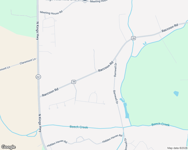 map of restaurants, bars, coffee shops, grocery stores, and more near 1405 Raccoon Road in Sumter