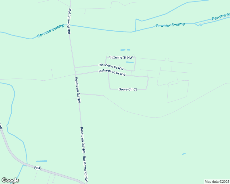 map of restaurants, bars, coffee shops, grocery stores, and more near 1049 Grove Circle Northwest in Ocean Isle Beach