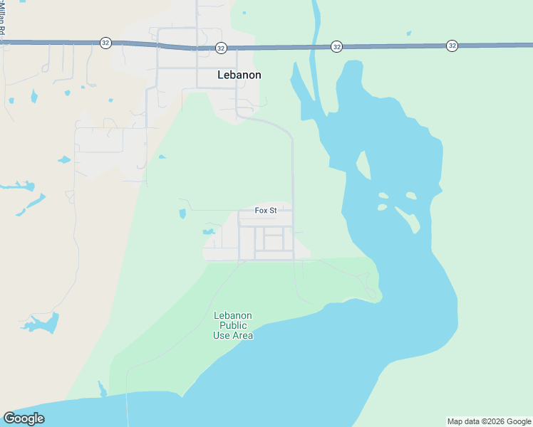 map of restaurants, bars, coffee shops, grocery stores, and more near 21323 Fox Street in Lebanon