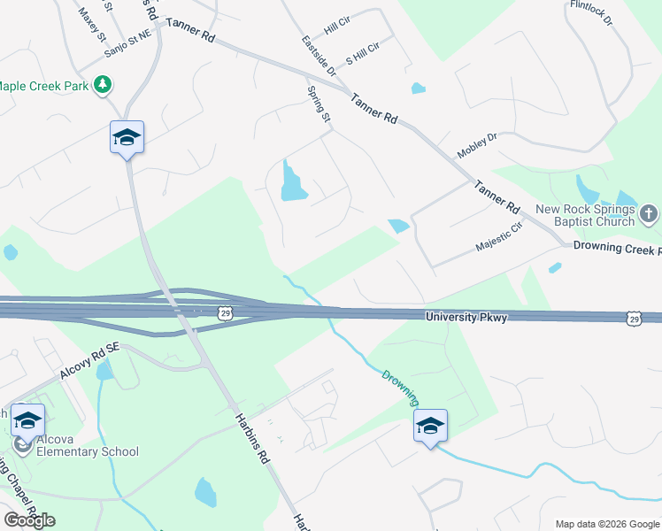 map of restaurants, bars, coffee shops, grocery stores, and more near 762 Harbins Road in Dacula