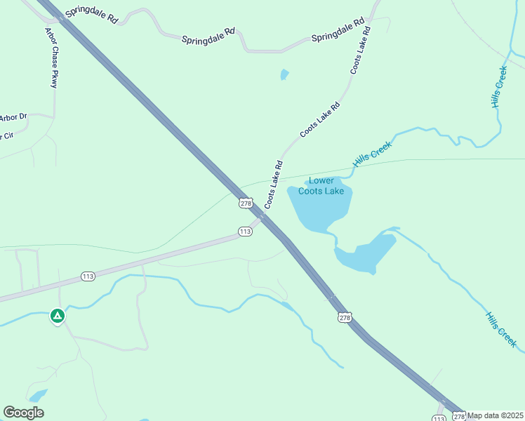 map of restaurants, bars, coffee shops, grocery stores, and more near 560 Coots Lake Road in Rockmart