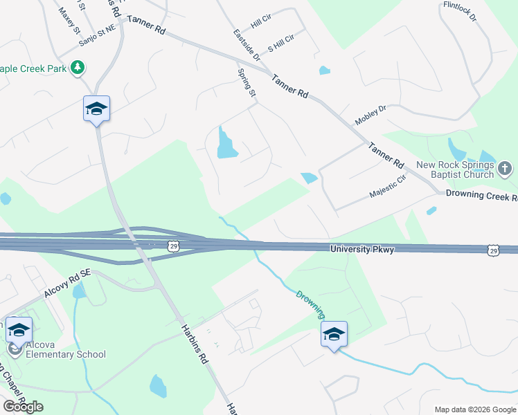 map of restaurants, bars, coffee shops, grocery stores, and more near 762 Harbins Road in Dacula
