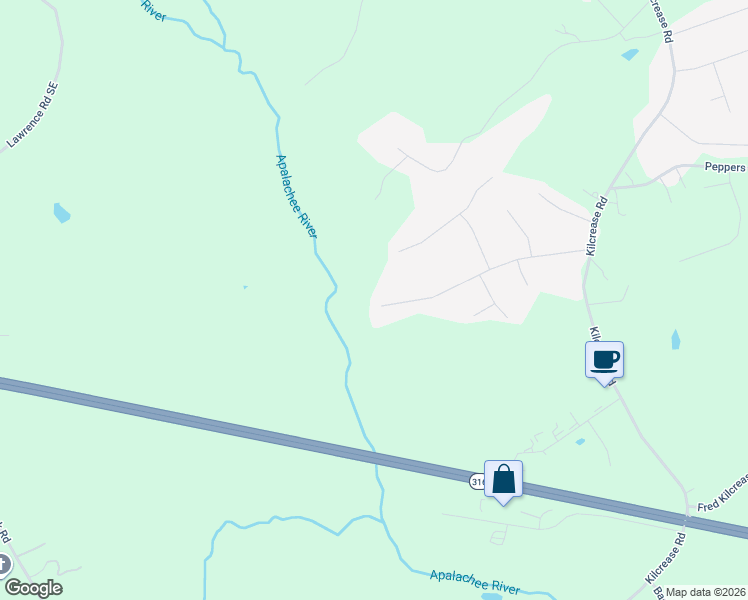 map of restaurants, bars, coffee shops, grocery stores, and more near 1341 Smoke Rise Lane in Auburn