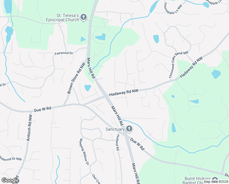 map of restaurants, bars, coffee shops, grocery stores, and more near 892 Evian Court Northwest in Kennesaw