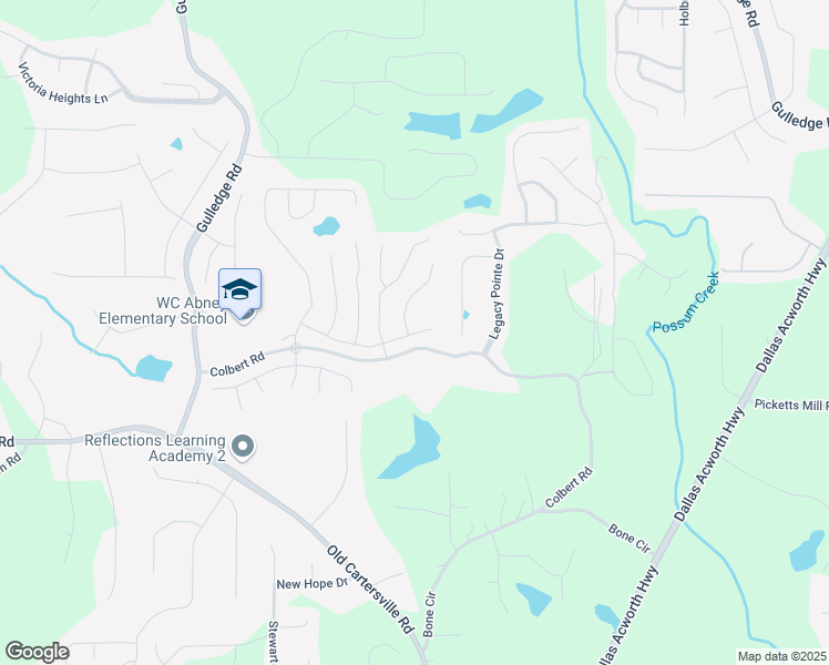 map of restaurants, bars, coffee shops, grocery stores, and more near 716 Colbert Road in Dallas