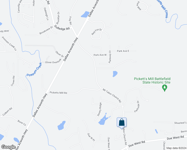 map of restaurants, bars, coffee shops, grocery stores, and more near 4857 Mount Tabor Church Road in Dallas