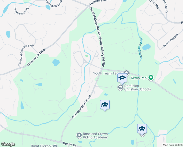 map of restaurants, bars, coffee shops, grocery stores, and more near 732 Registry Run Northwest in Kennesaw