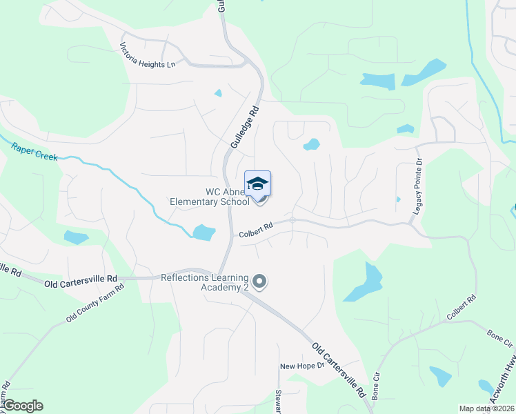 map of restaurants, bars, coffee shops, grocery stores, and more near 292 Ivey Gulledge Road in Dallas