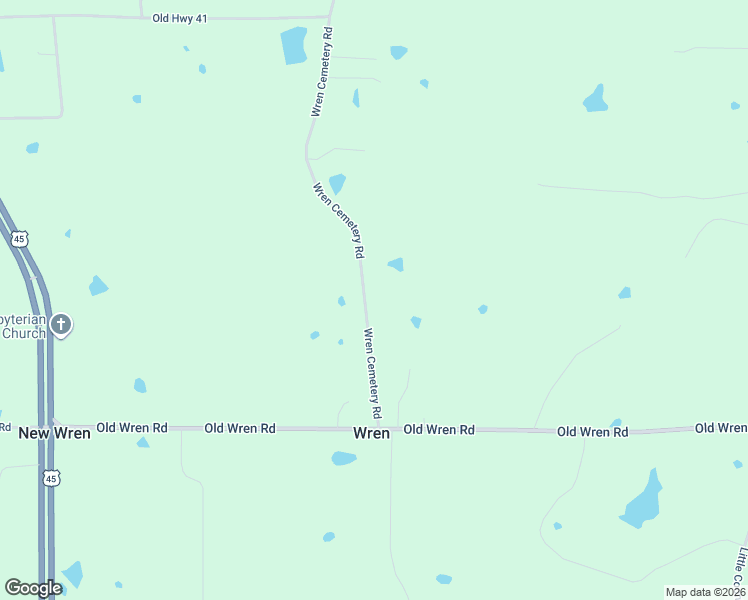 map of restaurants, bars, coffee shops, grocery stores, and more near 30032 Wren Cemetery Road in Aberdeen