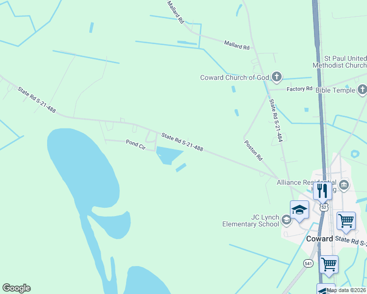 map of restaurants, bars, coffee shops, grocery stores, and more near 348 Lynch Rd in Scranton