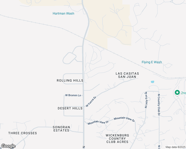 map of restaurants, bars, coffee shops, grocery stores, and more near 1900 Yance Drive in Wickenburg