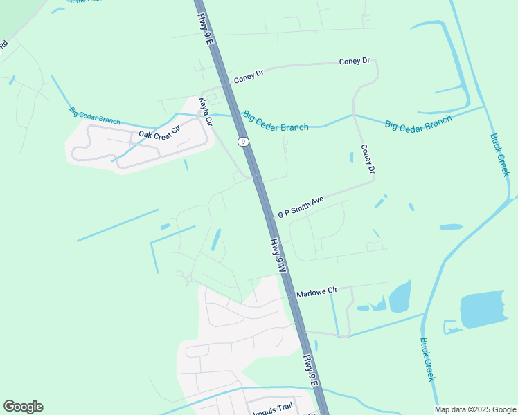 map of restaurants, bars, coffee shops, grocery stores, and more near 1621 Highway 9 East in Longs
