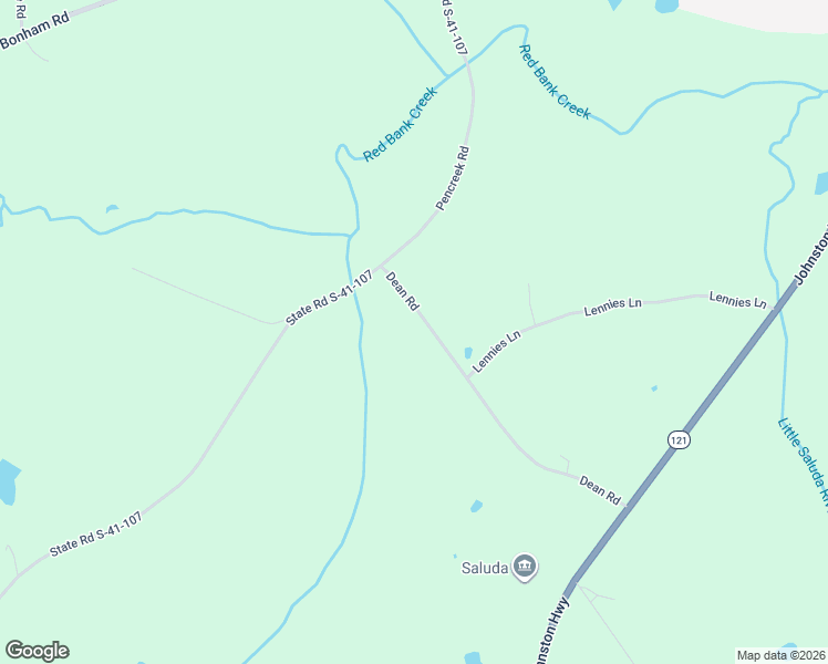 map of restaurants, bars, coffee shops, grocery stores, and more near 219 Dean Road in Saluda