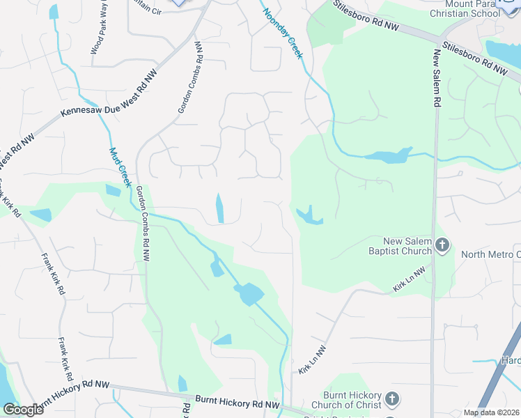 map of restaurants, bars, coffee shops, grocery stores, and more near 2816 Tanner Lake Trail in Marietta