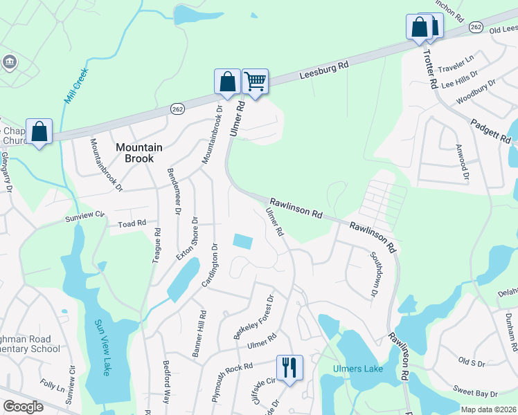 map of restaurants, bars, coffee shops, grocery stores, and more near 111 Vermillion Drive in Columbia