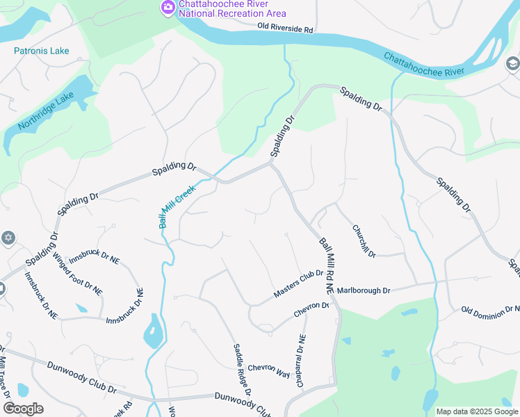 map of restaurants, bars, coffee shops, grocery stores, and more near 870 Waddington Court in Atlanta