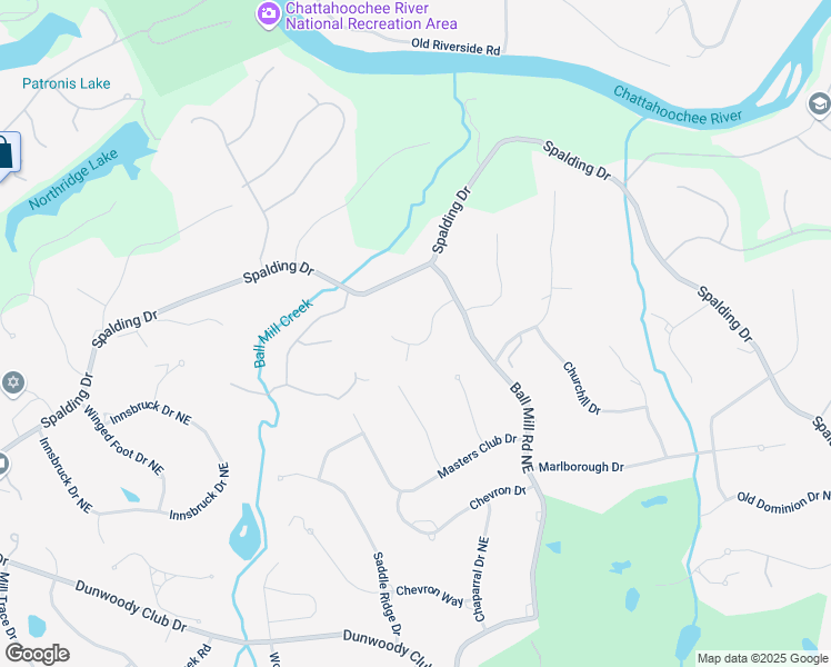 map of restaurants, bars, coffee shops, grocery stores, and more near 870 Waddington Court in Atlanta