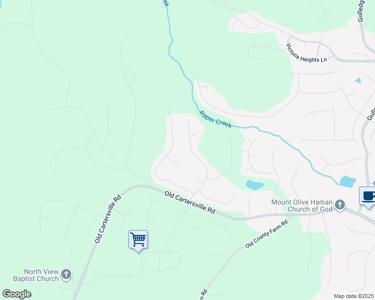 map of restaurants, bars, coffee shops, grocery stores, and more near 333 Camberley Lane in Dallas
