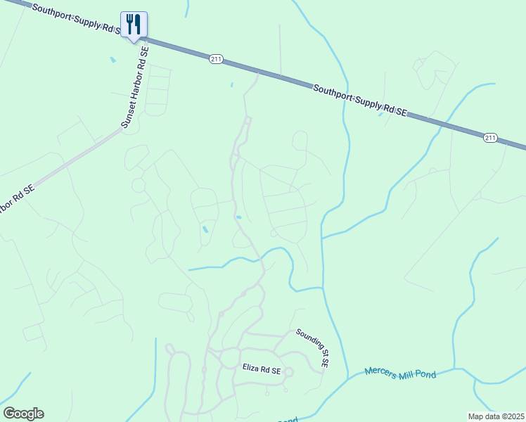 map of restaurants, bars, coffee shops, grocery stores, and more near 3122 Warrington Way Southeast in Bolivia