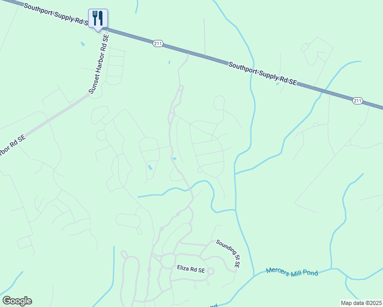 map of restaurants, bars, coffee shops, grocery stores, and more near 3122 Warrington Way Southeast in Bolivia